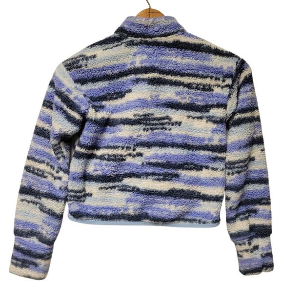 Athleta Girl So Toasty Tugga Sherpa Jacket Girl's M 8/10 Winter Outdoors Snow - Picture 3 of 9